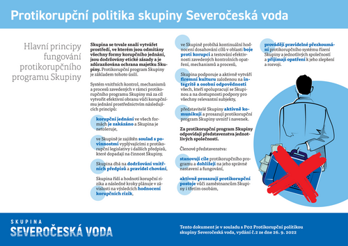 Protikorupční politika skupiny Severočeská voda