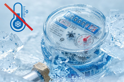 Chraňte své vodoměry před mrazem